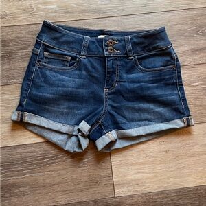 Sneak Peek Denim Mid Rise Jean Shorts Cuffed Size Small S